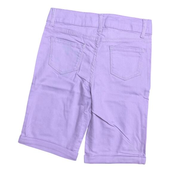 Vigoss Girls Shorts Bermuda Cuff Pull on Blue Purple Size XL NWT - Picture 5 of 7